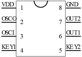 6開18關(guān)定時芯片