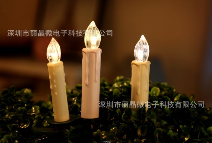 搖控圣誕蠟燭燈IC芯片  暢銷歐美的中國制造