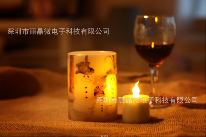 蠟燭閃燈IC芯片