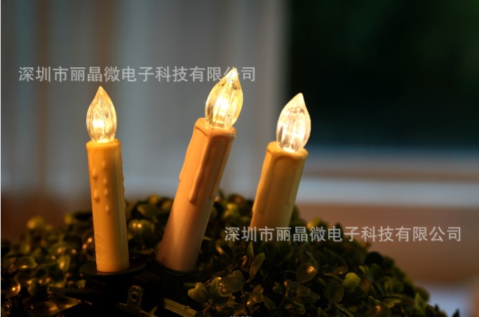 紅外遙控定時蠟燭閃