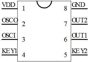 6開18關(guān)定時(shí)芯片