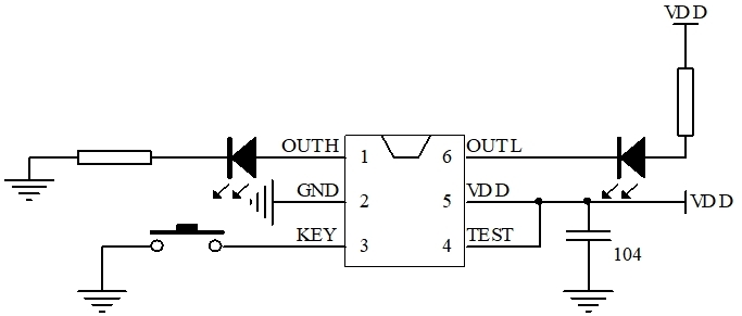六角貼片開關電源芯片